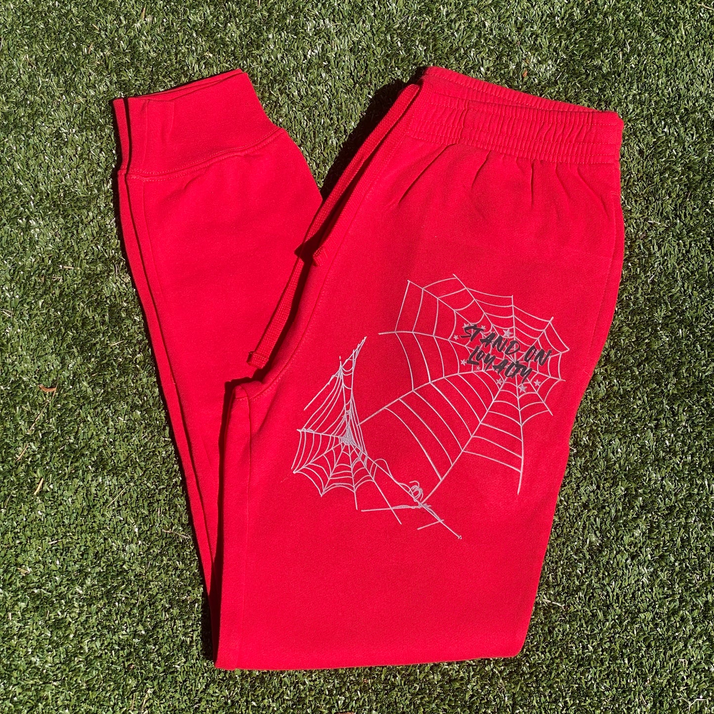 “Live For Something Or Die For Nothing” LIMITED Red Sweatpants