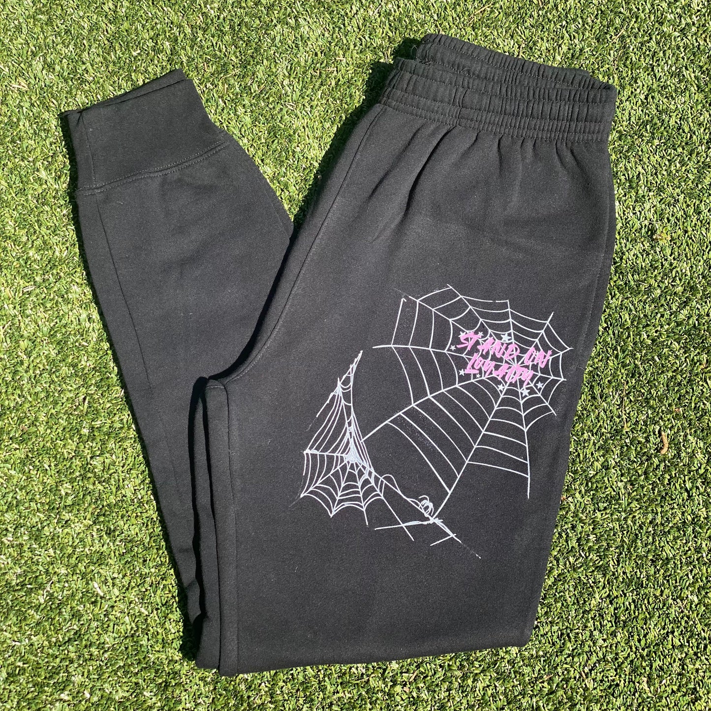 “Live For Something Or Die For Nothing” LIMITED Black Sweatpants